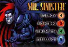 Mr.Sinister 4-Grid Character Card